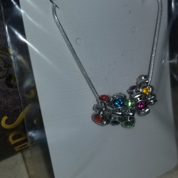 Jewelry - 925 STERLING Silver Charm necklace rope chain